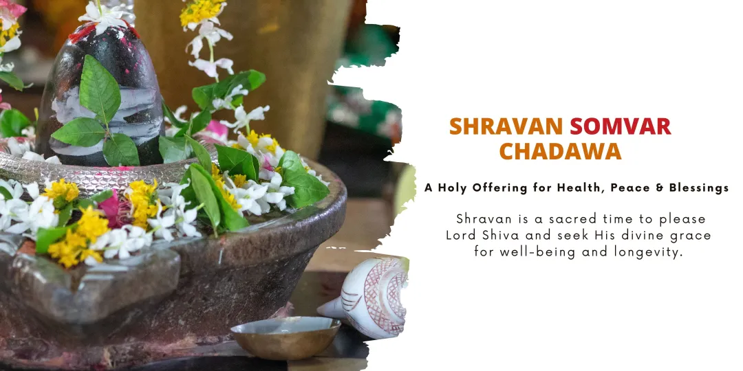We offer this Shravan Mahasomvar the fear of death and long life and better health devotees all wishes completed and all planets work well in positive way