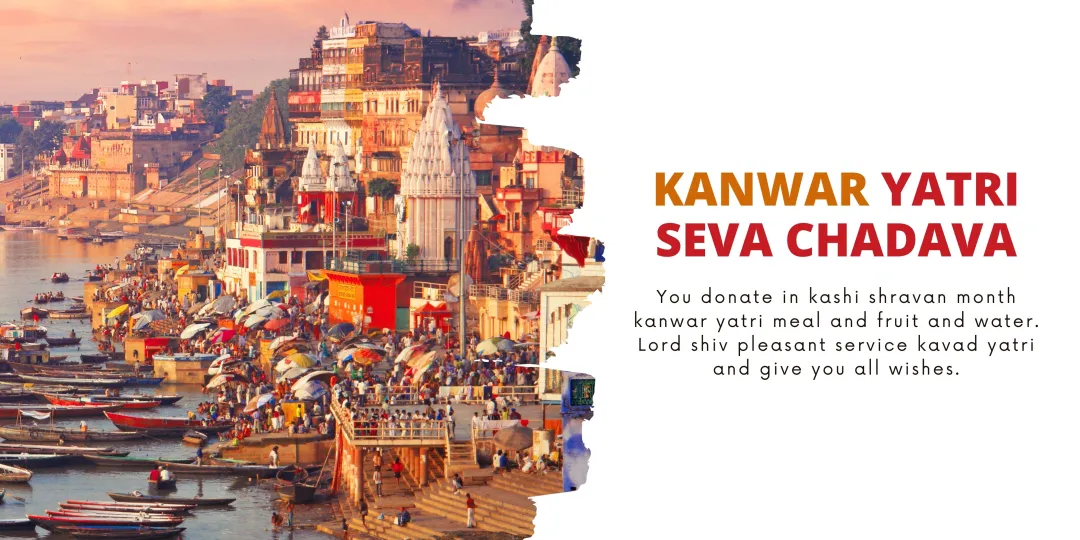 In shravan month All illnesses and family problems and children better health and future and for progress you donate in kashi shravan month kavadh yatri meal and fruit and water. Lord shiv pleasant service kavad yatri and give you all wishes